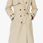 The Drop Women's Beige/Hummus Trench Coat Tan Size XS Photo 0