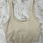 Offline By Aerie Tan Sports Bra Top Photo 2