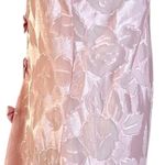 Vintage 70s Undercover Wear Pink Chemise Slip Dress Size Medium Bows Coquette Photo 3