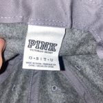 PINK - Victoria's Secret Gray Wool Victoria Secret Pink Adjustable Baseball Hat Photo 3