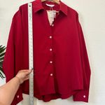 Commense Oversized Button Down Shirt L NWT Size L Photo 4