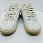 Reebok Women’s White Classic Lace Up Athletic Tennis Shoes Size 6.5 Photo 1