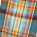 Coach Multicolor Plaid Soft Wool Scarf Photo 3