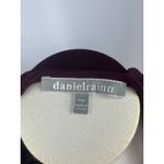 Daniel Rainn Womens Petite Medium Plum Top With Keyhole Back & Pleated Front Des Photo 4