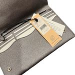 Rebecca Minkoff  Metallic Leather Wallet Clutch Bag - Gunmetal Photo 3