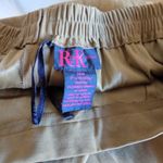 R & K  Brown Suede Like Wide Leg Dress Pants Womens Sz 14W Trousers Career Office Photo 4