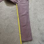 Gloria Vanderbilt Amanda Womans 10 Purple Jeans 26' Waist Straight Floral Pocket Photo 6