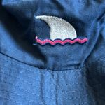 Sharks on shore bucket hat Blue Photo 1