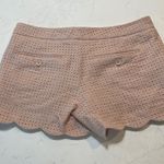 Club Monaco  shorts.  Size 6. Scalloped hem.  Pockets all around. Dusty pink. Photo 1