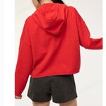 Babaton Aritzia The Group  Simone Cropped Hoodie Flame Sweatshirt Size 2 / XS Photo 2