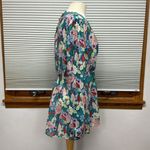 Matilda Jane  NWT Teal Kookaburra Boho Floral Lace Peasant Top Photo 3