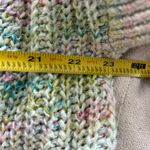 Anthropologie Pilcro Rainbow Women’s Oversized Sweater Cardigan Green Photo 6