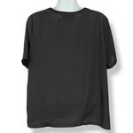 Lyke Mynded Wolf‎ Top Short Sleeve Black Sz Medium Relaxed Fit Lightweight Shirt Photo 1