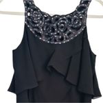 SL Fashions Black High Low Cocktail Dress Size 8 Photo 3