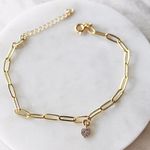 Handmade Friendship Bracelets Set/ Love Heart/ Charm Bracelet Photo 1