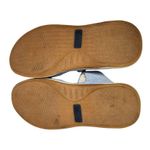 Lands' End Suede Mary Jane Flats Slip On Shoes Round Toe Light Blue Size US 7 B Photo 5