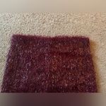 Forever 21 Tinsel Fringe Mini Pencil Bodycon Skirt Photo 2