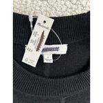 Madewell $168 Merino Wool Sweater Midi Dress Black NT938 Size S Photo 11