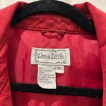 Live a Little Red Leather Jacket Photo 5