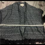 Banana Republic Heritage Collection Fringe Cape sweater XS/S Photo 7