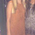 Garage Tan Shift Dress Photo 0