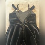 Francesca's Francesca’s Black Velvet Dress Photo 7