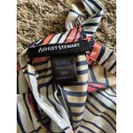 Ashley Stewart  Women's Multi color‎ geometric halter top size 12 Photo 7