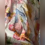 Alfred Dunner Eyelet Butterfly Lined Button Front Long Sleeve Jacket XL 16P EUC Photo 5