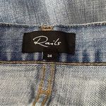 Rails  Denim Women Size 24 Medium Vintage Wash Beckett Destroyed Boyfriend Jeans Photo 7