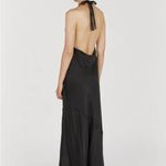 NWT DISSH AIMEE BLACK SILK COWL NECK DRESS Size 6 Photo 3