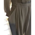 American Vintage Vintage Regina Porter faux wrap V neck black Jumpsuit with pockets size 12 Photo 5