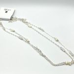 Style & Co Bead-Accent Layered Strand Necklace in Silver-Tone MSRP $35 NWT Photo 1