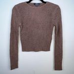 Missguided  Rib Knit Body-con Cropped  Sweater Photo 0