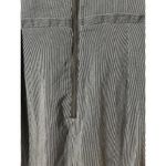 J. CREW FACTORY Gray Grey Career Short Cap Sleeve Stripe Cotton Silk Dress 14 Photo 13