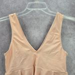 Pink Ruffle Padded Crop Swimwear Tankini Tank Top Medium M Photo 4