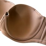 NWT Delimira Tan Strapless Underwire Bra 42DD W593 Convertible Coffee Heather Size undefined Photo 2