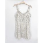 ZARA  Pastel Blue Floral Print Ruffled Sleeveless Mini Dress Size Large NWT Photo 9