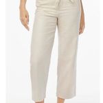 J.Crew Neutral Twill Paperbag Wide Leg Pants women’s size large 14 Photo 0