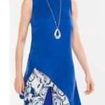 Chico's Black Label by Chico’s Women's Sapphire Blue Sleeveless Shell Top Size XS Photo 1