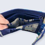 Vera Bradley  Santiago (Summer 2017) Blue Gray Teal Small Trifold Snap Wallet Photo 5