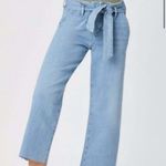 Mavi Jeans  Stretch Cristin High-Rise Wide Leg Crop Raw Hem 26 Photo 2