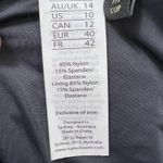 Nip Tuck Swim One Piece Floral Tummy Control Swimsuit US 10 Summer Vacation Black Photo 4