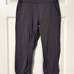 Lululemon  High Rise Align Jogger Crop *23" Size 6  Titanium Grey Athleisure Yoga Photo 2