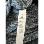 Lululemon Pullover Womens 4 Heathered Blue Fleece Ready To Rulu Funnel Neck Photo 1