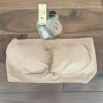 Truekind Strapless Bandeau Bra Beige XL Seamless Comfort Tan Photo 1