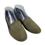 Fioni Desi Olive Faux Suede Green Slip On Comfort Loafers Flats Size 8.5 Photo 1