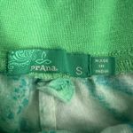 prAna  Tie Dye Athleisure Green & Blue Women's Pull On Pants Size Small Mid-Rise Photo 1