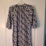 AQUA Stylish Blue Print Women's Top Photo 3