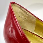 Tahari Red Patent T-Strap Heels Women’s 7 Pinup Rockabilly Peep toe Retro Photo 5