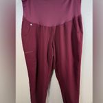 FIGS Women's Maroon Maternity Joggers SZ:XXL Photo 0